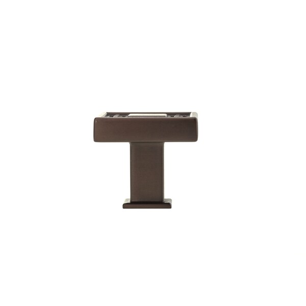 Richelieu 1 5/16 in (33 mm) x 1 5/16 in (33 mm) Honey Bronze Transitional Cabinet Knob - BP87953333HBRZ