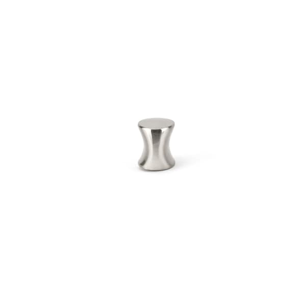 Richelieu 1 3/16 in (30 mm) x 7/8 in (22 mm) Brushed Nickel Contemporary Cabinet Knob - BP8287130195