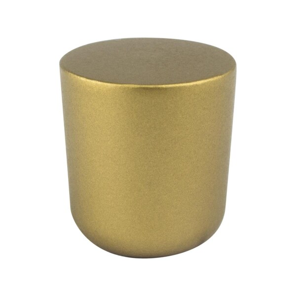 Berenson Hardware Mini Zinc Round Cabinet Knob, Honey Gold - Large - 1348-10HG-C