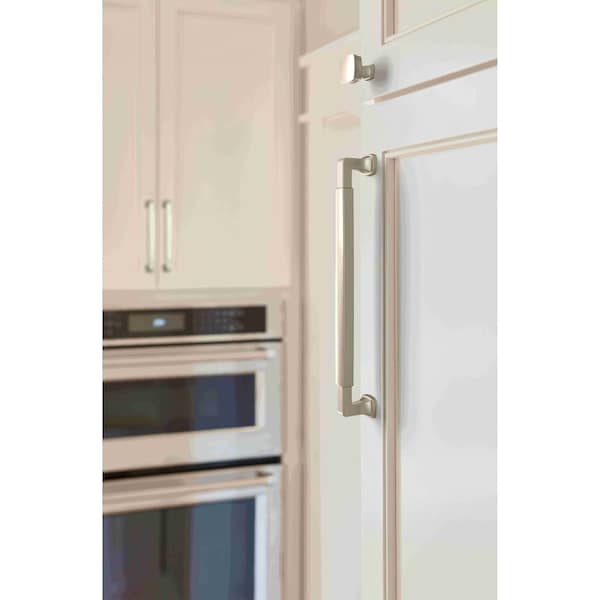 Amerock Stature 1-1/4 in 32 mm Length Satin Nickel Cabinet Knob, 10PK - 10BX11287G10