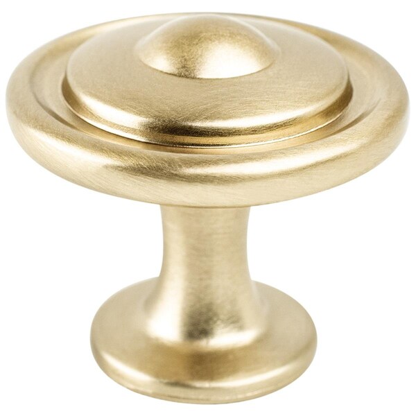 Berenson 1.25 in. Traditional Advantage Three Oval Knob, Champagne - BE9169 10CZ