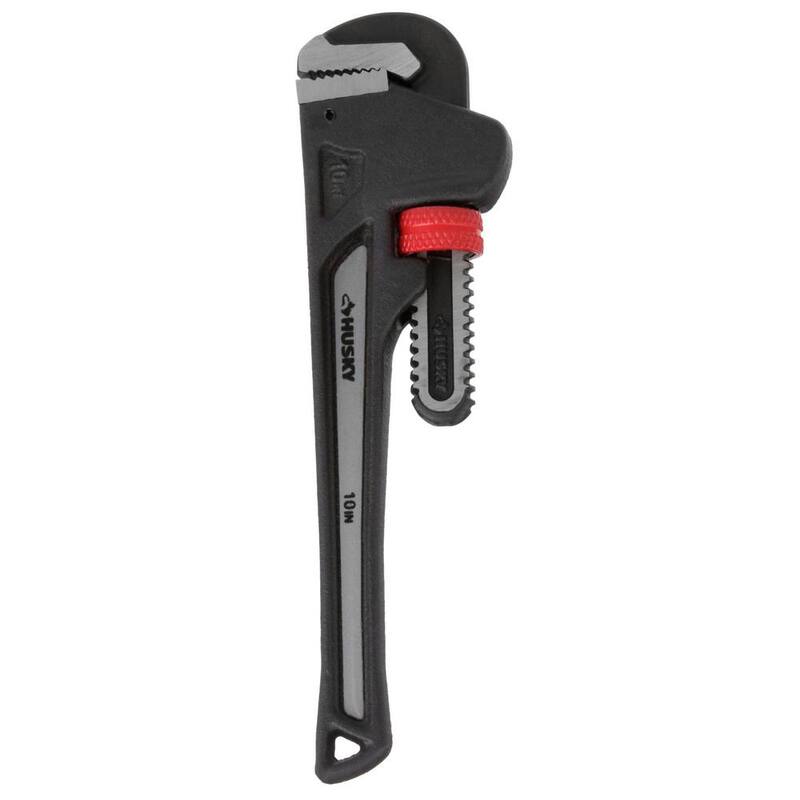 Husky 10 in. Heavy-Duty Pipe Wrench - WG-HD-10