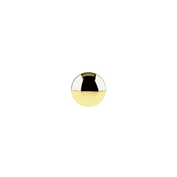 Richelieu 31/32 in (25 mm) Satin Gold Contemporary Cabinet Knob - BP904125160