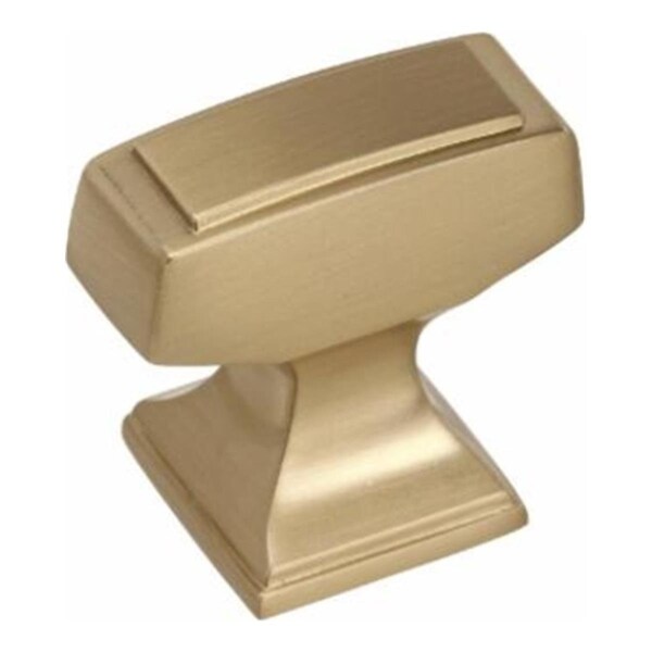 Gardencare 1.5 in. Mulholland Cabinet Knob - Golden Champagne - GA1075568