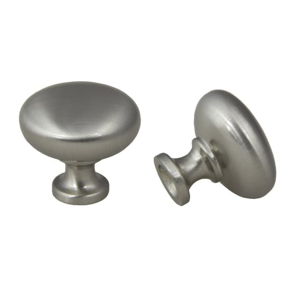 Pride Industrial 1-1/4in St. Louis Cabinet Knob Satin Nickel Finish - K81361SN