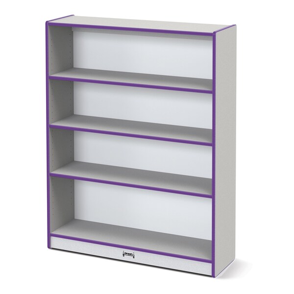 Jonti-Craft Rainbow Accents Standard Bookcase, Purple - 0971JC004