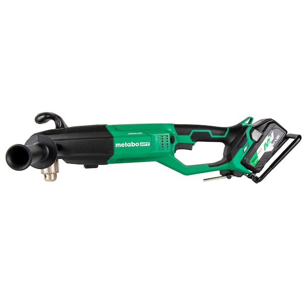 Metabo Hpt 36V MV Cordless 1/2in High Power Right Angle Drill Kit 1 x 4.0Ah and Charger - D36DYAM