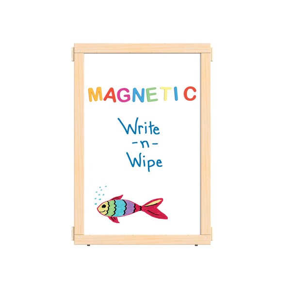 Jonti-Craft KYDZ Suite Panel, A-height, 24 in. Wide, Magnetic Write-n-Wipe - 1510JCAMG