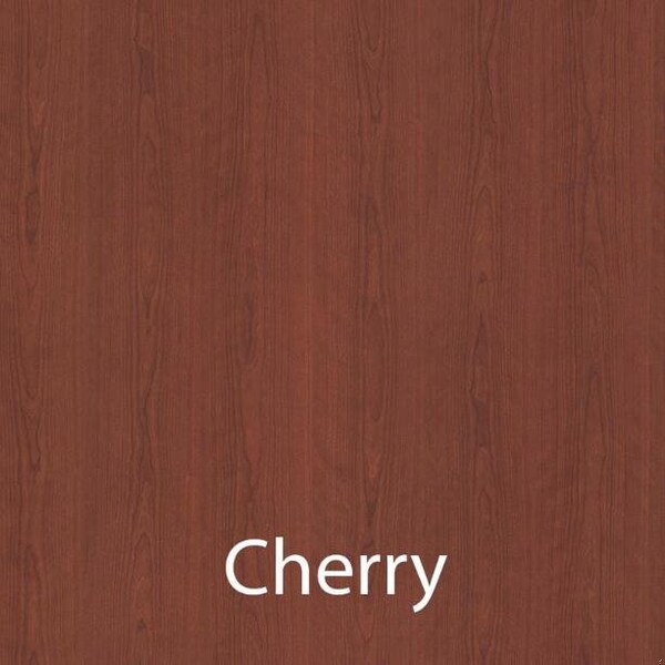 Correll Rectangle Modern Design Conference Table, 96 in W, Particleboard Top, Cherry - CC4296R-21-14-21