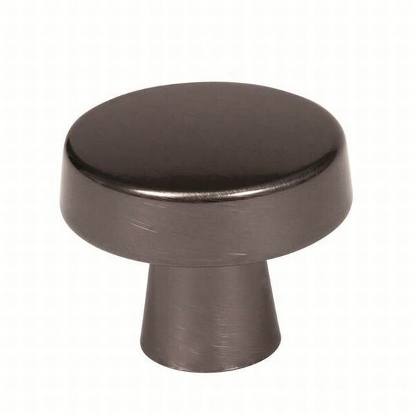 Amerock BP55270GM 1-5/16" (33 mm) Diameter Blackrock Cab Knob Gunmetal Finish - BP55270GM