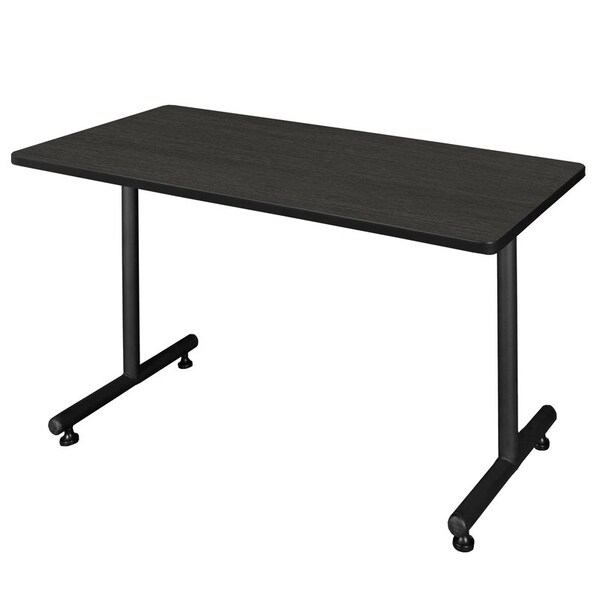 Regency Kobe Training Tables, 42 W, 24 L, 29 H, Wood, Metal Top, Ash Grey - MKTRCT4224AG