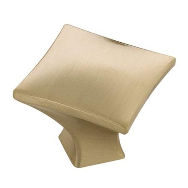 Belwith Products 1.25 in. Square Knob - Elusive Golden Nickel - BWH076014 EGN