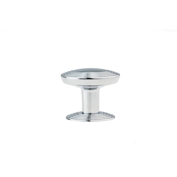 Richelieu 1 9/16 in (40 mm) Chrome Transitional Cabinet Knob - BP707040140