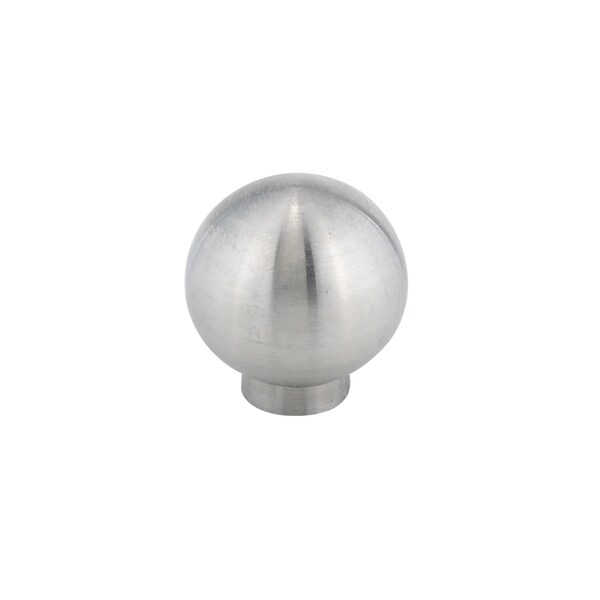 Richelieu 31/32 in (25 mm) Stainless Steel Contemporary Cabinet Knob - BP34013170