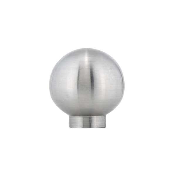 Richelieu 31/32 in (25 mm) Stainless Steel Contemporary Cabinet Knob - BP34013170