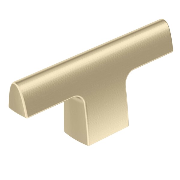 Amerock Riva 2-1/2 in 64 mm Length Golden Champagne Cabinet Knob - BP55361BBZ