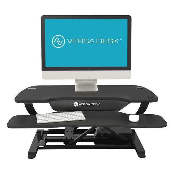 Versa Products 48" W, Up to 20" H, Wood Top, Black - VT7644824-00-01