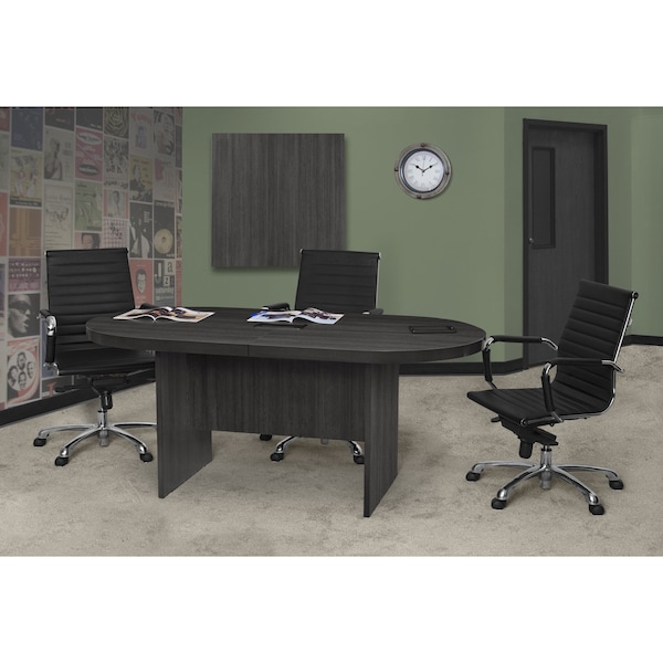 Regency Rectangle Tables > Conference Tables > Legacy Racetrack Tables, 71 W, 35 L, 29 H, Wood Top - LCTRT7135AG