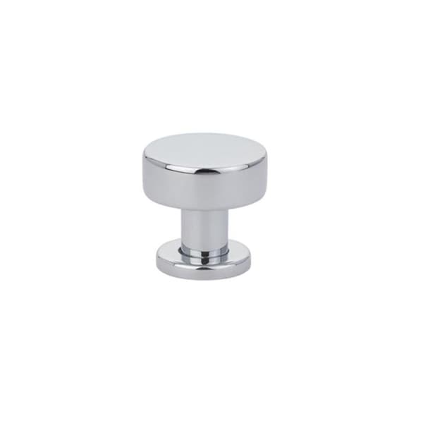 Patioplus Cadet 1.25 in. Cabinet Knob, Bright Chrome - PA1631468