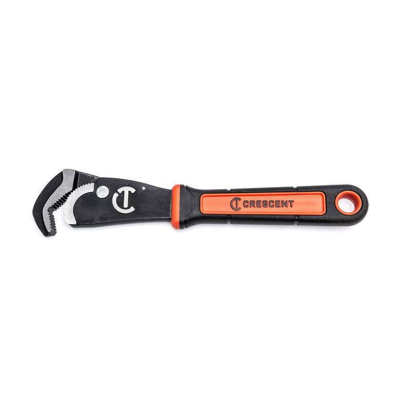 Crescent 12 in. Self-Adjusting Straight Pipe Wrench with Grip - CPW12