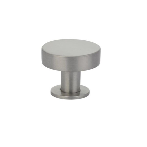Patioplus Cadet 1.75 in. Cabinet Knob, Satin Nickel - PA1631469