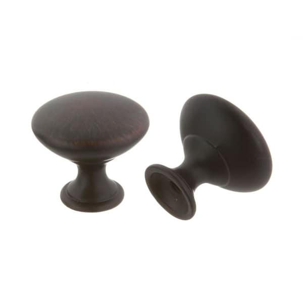 Crown 1-1/16" Diecast Cabinet Knob Oil Rubbed Bronze Finish - CHK91010B