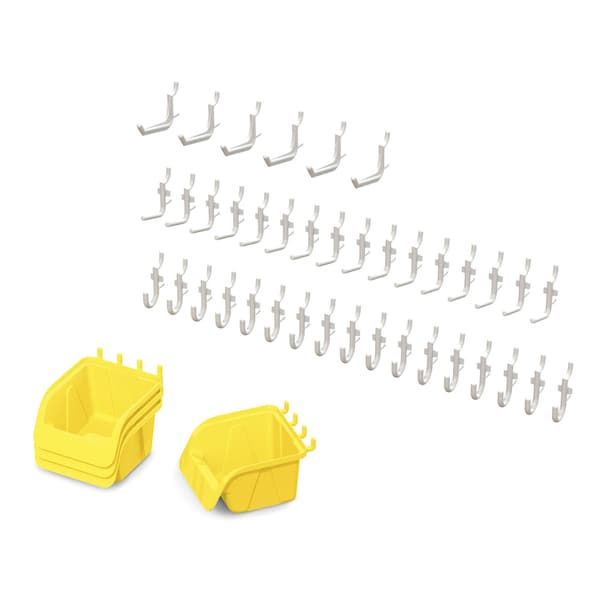 Jonti-Craft Pegboard Hooks & Bins, 43 Piece Set - 8115JC