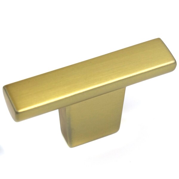 Laurey 2" T Knob, Cosmo, Champagne Brass - 72910
