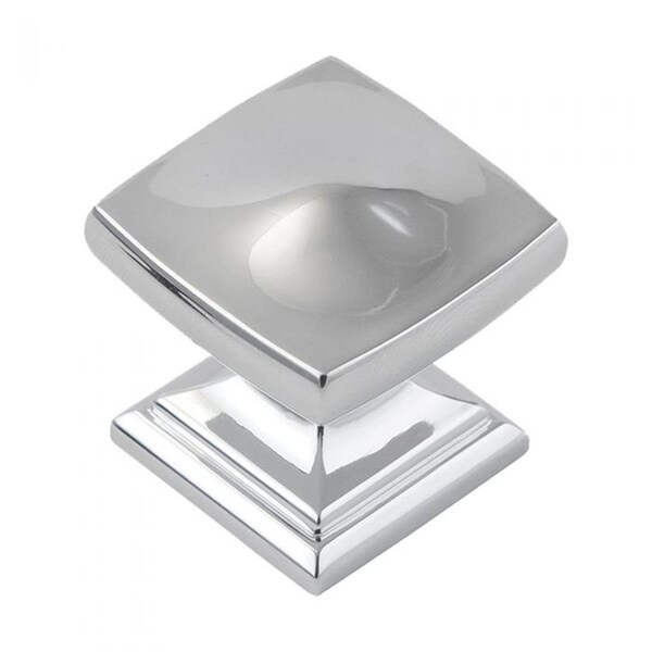 Gan Eden 1.25 sq. in. Door Knob, Chrome - GA2248033