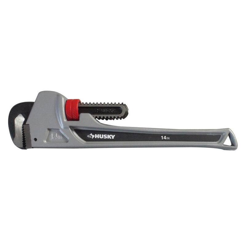 Husky 14 in. Aluminum Pipe Wrench - WG-HD-14AL