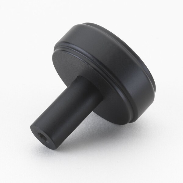 Gliderite Hardware 1-1/2 in. Solid Round Knurled Cabinet Knob - 5827-MB, 5PK - 5827-MB-5