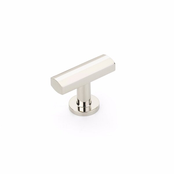 Schaub Heathrow 1-3/4in T Cabinet Knob Polished Nickel Finish - 552-PN