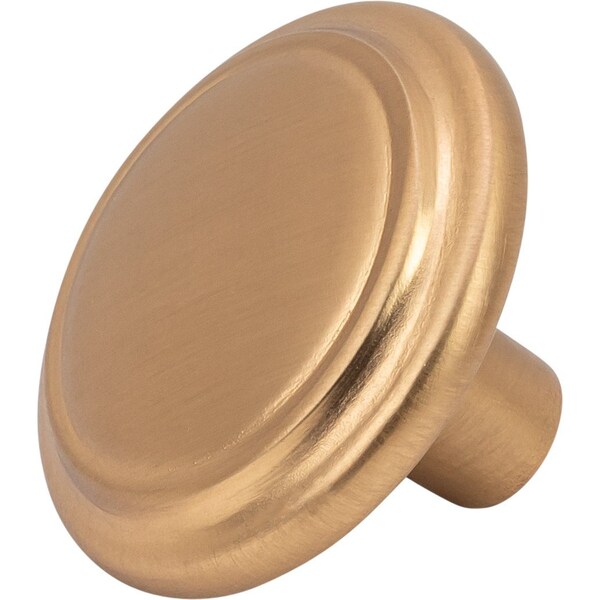 Designperfect 1-1/4 Diameter Round Cabinet Knob, Champagne Bronze/Gold, 25PK - DPA25R92KCBZ