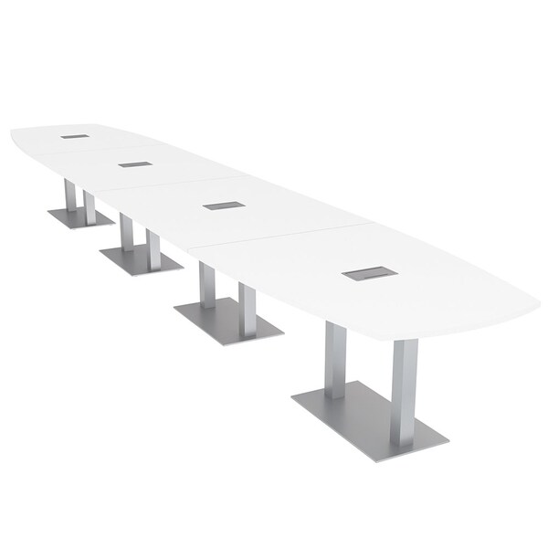 Skutchi Designs Arc Boat 45 in W, 264 in L, White - HAR-ABOT-48X264-DOU-W960-ESIL