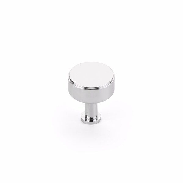 Schaub 1-1/4in Center to Center Pub House Cabinet Knob Polished Chrome Finish - 5102-26