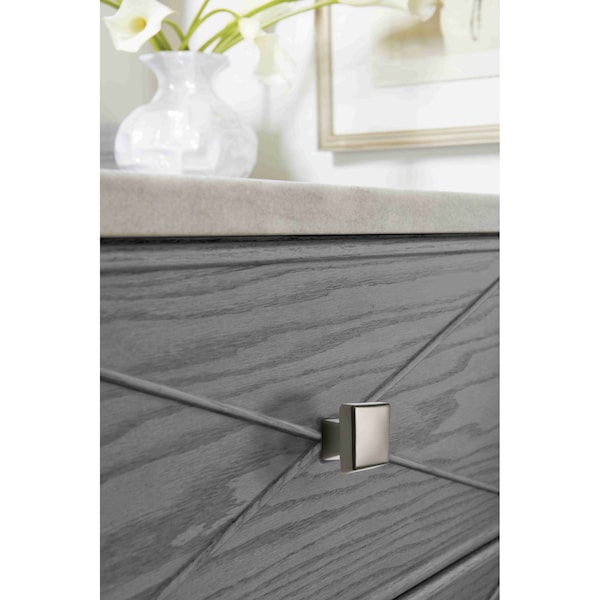 Amerock Blackrock 1-1/2 inch 38mm Length Gunmetal Cabinet Knob - 2000640
