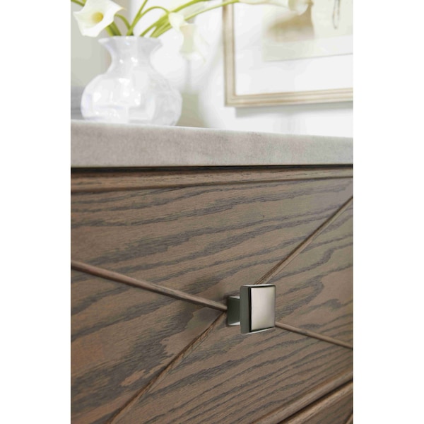 Amerock Blackrock 1-1/2 inch 38mm Length Gunmetal Cabinet Knob - 2000640