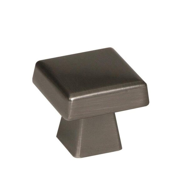 Amerock Blackrock 1-1/2 inch 38mm Length Gunmetal Cabinet Knob - 2000640