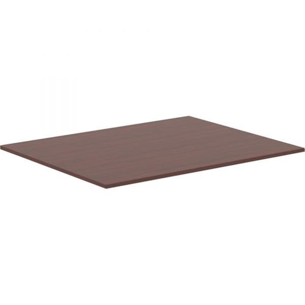 Lorell 1 x 60 x 47.3 in. Revelance Conference Rectangular Tabletop, Mahogany - LLR16255