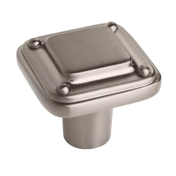 Amerock Jolene 1-3/16 in 30 mm Length Black Brushed Nickel Cabinet Knob - BP33308BBN