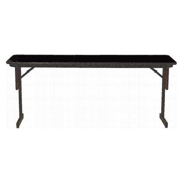 Correll Rectangle Panel Leg Folding Seminar Training Table, 18" W, 60" L, 29" H, High Pressure Laminate Top - SP1872PX-07