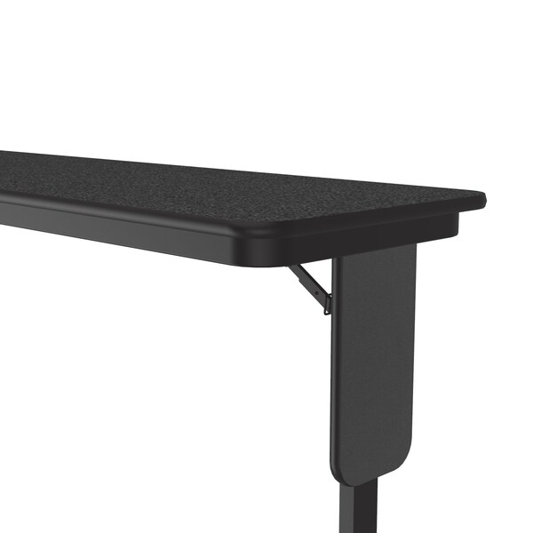 Correll Rectangle Panel Leg Folding Seminar Training Table, 18" W, 60" L, 29" H, High Pressure Laminate Top - SP1872PX-07