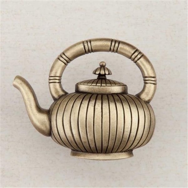 Acorn Mfg Acorn Manufacturing DQCAP Artisan Collection Teapot Knob; Antique Brass - DQCAP