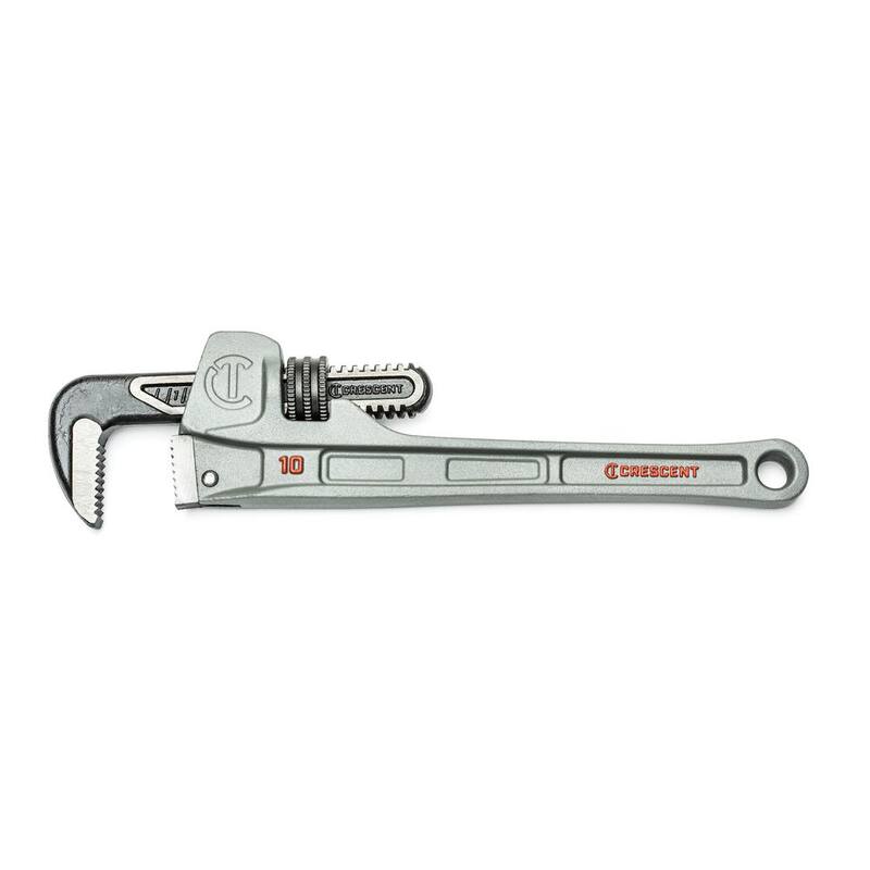 Crescent 10 in. Aluminum Slim Jaw Pipe Wrench - CAPW10S