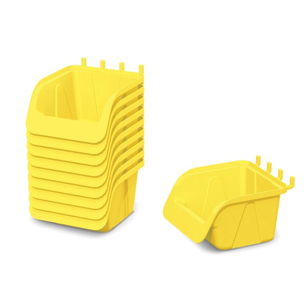 Jonti-Craft Pegboard Bins, 10 Piece Set - 8116JC