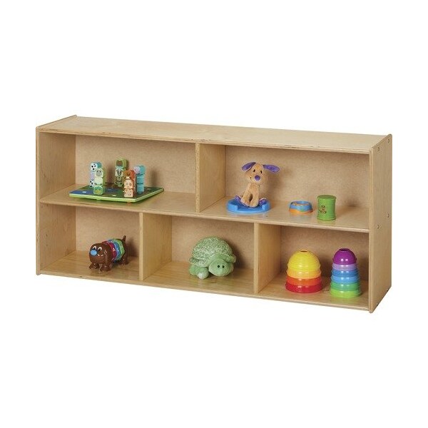 Jonti-Craft Storage Unit, f/Toddlers, 2-Shelf, 48inx12inx21-1/2in, Baltic - JNT7045YT