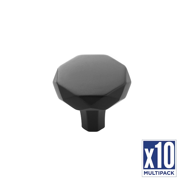Hickory Hardware Knob 1-1/4 Inch Diameter, 10PK - H077839MB-10B