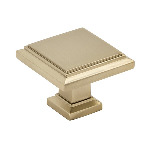 Amerock Appoint 1-1/4 in 32 mm Length Golden Champagne Cabinet Knob - BP36758BBZ