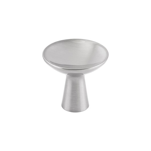 Hickory Hardware Maven Collection Knob 1-1/4 Inch Diameter Satin Nickel Finish - H078776SN