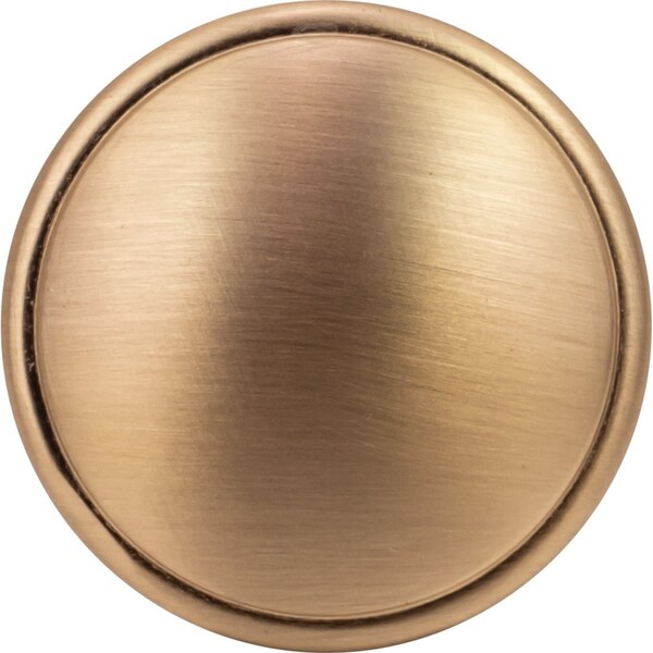 Designperfect 1-1/4 Diameter Round Cabinet Knob, Champagne Bronze/Gold - DPA-R18KCBZ